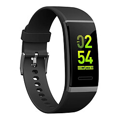 Wewoo Bracelet connecté Smartwatch Fitness Tracker Smartband écran OLED de 0,96 pouce, IP67 étanche, mode Sports de soutien / pression artérielle / moniteur de sommeil / de fréquence cardiaque / prise de vue à distance noir