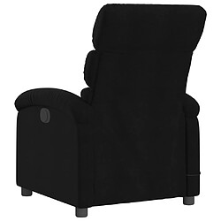 Acheter vidaXL Fauteuil de massage inclinable électrique Noir Tissu