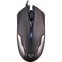 E-blue Cobra EMS653 souris USB Optique 3000 DPI Ambidextre - Souris (Ambidextre, Optique, USB, 3000 DPI, Noir, Argent)