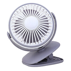 Avis (Ventilateur à Clip Gris) Ventilateur Sans Fil Télescopique Pliant De Refroidissement Portable Sans Fil Rechargeable