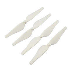 20 pièces hélice prop pour dji tello rc drone quadcopter pièces de rechange blanc