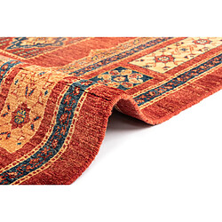 Vidal Tapis de laine 170x110 rouge Kashkuli pas cher