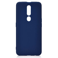 Wewoo Coque Souple Pour étui en TPU OPPO F11 Pro Candy Color bleu