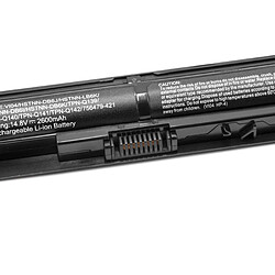 vhbw Batterie remplacement pour HP 756478-421, 756478-541, 756479-421, 756744-001, 756745-001 pour ordinateur portable (2600mAh, 14,4V, Li-ion)