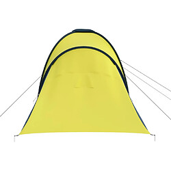 Acheter vidaXL Tente de camping pour 6 personnes bleu et jaune