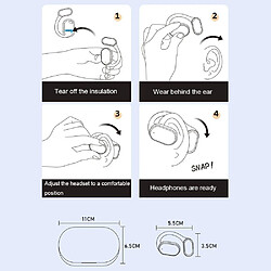 Yonis Ecouteurs Bluetooth Sport LED 3D Stéréo pas cher