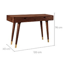 Rendez Vous Deco Console Colombo en bois massif