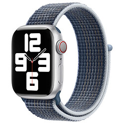 Sport Loop bracelet pour l'Apple Watch Series 1-10 / SE / Ultra (2) - 42/44/45/46/49 mm - Storm Blue