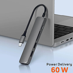 Avis Hub Adaptateur USB C 6 en 1 Satechi Gris