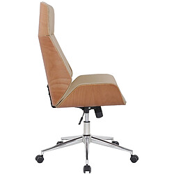 Avis Non Chaise de bureau Varel simili cuir