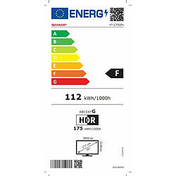 TV intelligente Sharp 70GP6260E 4K Ultra HD 70" LED