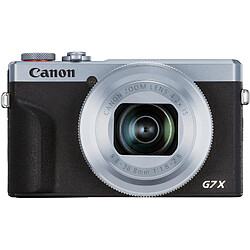 Compact pour Vlogging Canon PowerShot G7X Mark III Silver + 2éme batterie