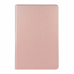 Wewoo Housse Coque Etui en cuir élastique de tension + support TPU PAD de protection pour Huawei MediaPad M6 10.8 Or rose