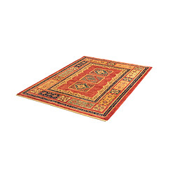 Vidal Tapis de laine 148x112 rouge Kashkuli