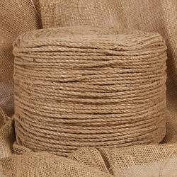 vidaXL Corde de jute 50 m de long 4 mm d'épaisseur