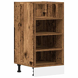 vidaXL Armoire de plancher vieux bois 40x44,5x81,5cm bois d'ingénierie