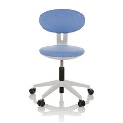 Chaise de bureau pour enfants / chaise pour enfants MINIMOVO tissu bleu hjh OFFICE