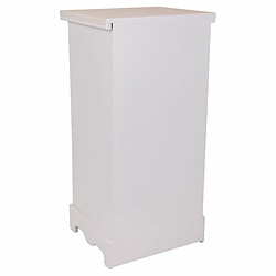 Caisson à Tiroirs Alexandra House Living Blanc Bois MDF 26 x 60 x 31 cm pas cher