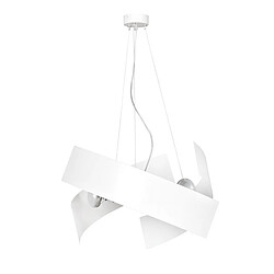 EPIKASA Suspension Modo, Blanc, Acier, 45x100x45 cm