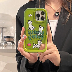 GUPBOO Étui pour iPhone11ProMax Dalmatiens anglais dessin animé support de boîtier de téléphone portable femme