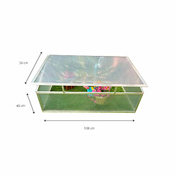 Avis Serre de Jardin Gardiun Jaca I Monopente 56x108x40 cm Polycarbonate Transparent