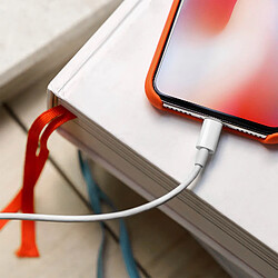 Avis Avizar Câble USB-C vers Lightning Charge et Synchro Rapide Silicone Résistant 1m Blanc