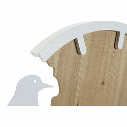 Avis DKD Home Decor Horloge Murale Oiseau Noir Blanc