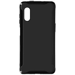 Avizar Coque pour Samsung Galaxy Xcover Pro Silicone Flexible Fine Classic Case Noir