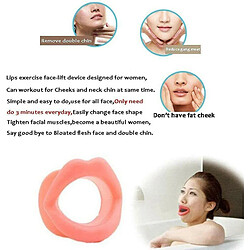 Avis Chrono Nouveau style silicone doux facial anti-âge anti-rides, entraîneur sportif pour le visage pour les femmes (2 pièces)