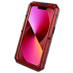 Coque en silicone antichoc, imperméable rouge pour votre iPhone 13 6.1 pouces