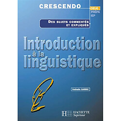 Introduction à la linguistique : DEUG