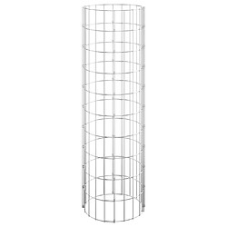 Acheter Maison Chic Jardinière,Lit surélevé - Bac à fleurs - pot de fleur à gabion circulaire 3pcs Acier galvanisé Ø30x100cm -GKD16218