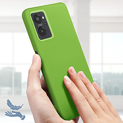 Acheter Avizar Coque Realme 9i, Oppo A76 et A96 Silicone Semi-rigide Finition Soft-touch Vert