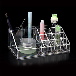 Universal Organisateur de maquillage acrylique coffret de maquillage transparent maquillage rouge à lèvres brosse à maquillage porteur bureau maison organisateur