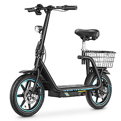 Trottinette Électrique Honey Whale M5Elite - Moteur 500W Batterie 48V13AH Autonomie 45KM Freins à Disque - Noir