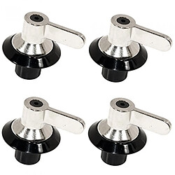 Véritable smeg four bouton contrôle cuisinière chaleur interrupteur (pack de 4 boutons)