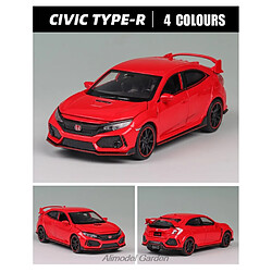 Universal 1: 32 Honda Citizen R Moulée sous pression Voiture en métal Modèle de voiture Acoustique et Lumière Collection de jouets de voiture pour les enfants Cadeaux de Noël(Rouge) pas cher