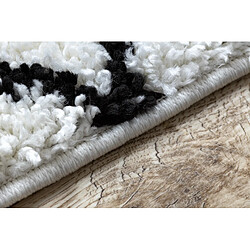 RUGSX Le tapis, le tapis de couloir BERBERE SAFI blanc - pour la cuisine, l'antichambre, le couloir 60x250 cm pas cher