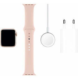 Acheter Apple Watch Serie 5 GPS, boîtier 44mm Aluminium Or et bracelet sportif sable · Reconditionné