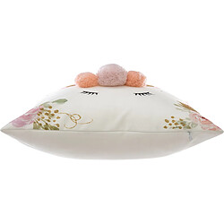 Acheter Atmosphera, Createur D'Interieur Coussin enfant licorne Bohème - Blanc