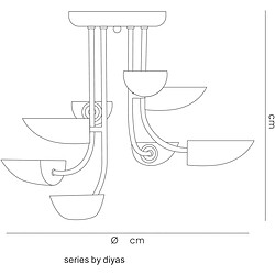 Avis Inspired Suspension 8 Lumières G9 Chrome Satiné