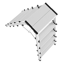 Acheter Escabeau professionnel double accès pliant en aluminium 2x5 marches Hailo D60