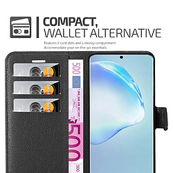 Acheter Cadorabo Coque Samsung Galaxy S20 PLUS Etui en Noir