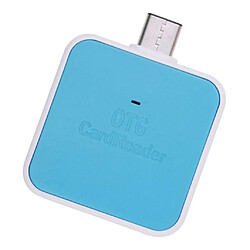 Acheter Adaptateur USB OTG de type C pour lecteur de carte mémoire SD TF pour Samsung Blue