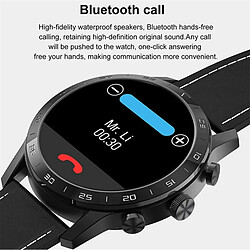 Avis Montre Intelligente Pour Homme Avec Appel Bluetooth. Montre De Sport. Montre Intelligente. Bracelet En Acier Noir