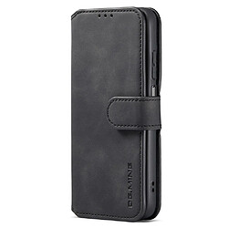 Etui en PU DG.MING style rétro avec support noir pour votre Xiaomi 11T/11T Pro