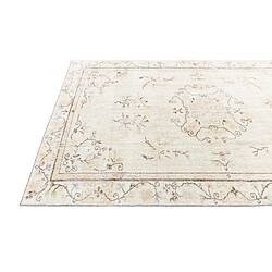 Avis Vidal Tapis de laine 274x173 beige Ultra Vintage