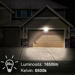 Avis Tradex HIGH-BRIGHTNESS LED SPOTLIGHT 1650LM COLD WHITE SLIM OUTDOOR SPOTLIGHT IP65