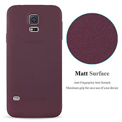 Cadorabo Coque Samsung Galaxy S5 / S5 NEO Etui en Mauve pas cher