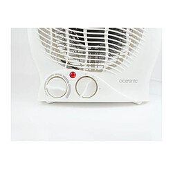 Acheter Chauffage mobile soufflant 2000W OCEANIC - 2 puissances - Fonction ventilateur - Blanc